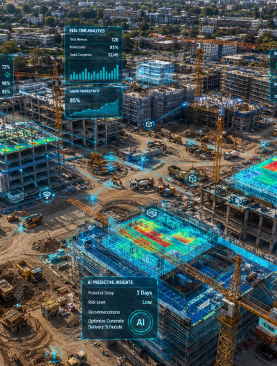 Como a Inteligência Artificial Está Transformando a Construção Civil